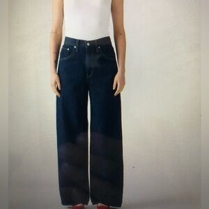 LEVI’S + Cinch-Waist Lightweight Baggy Jeans